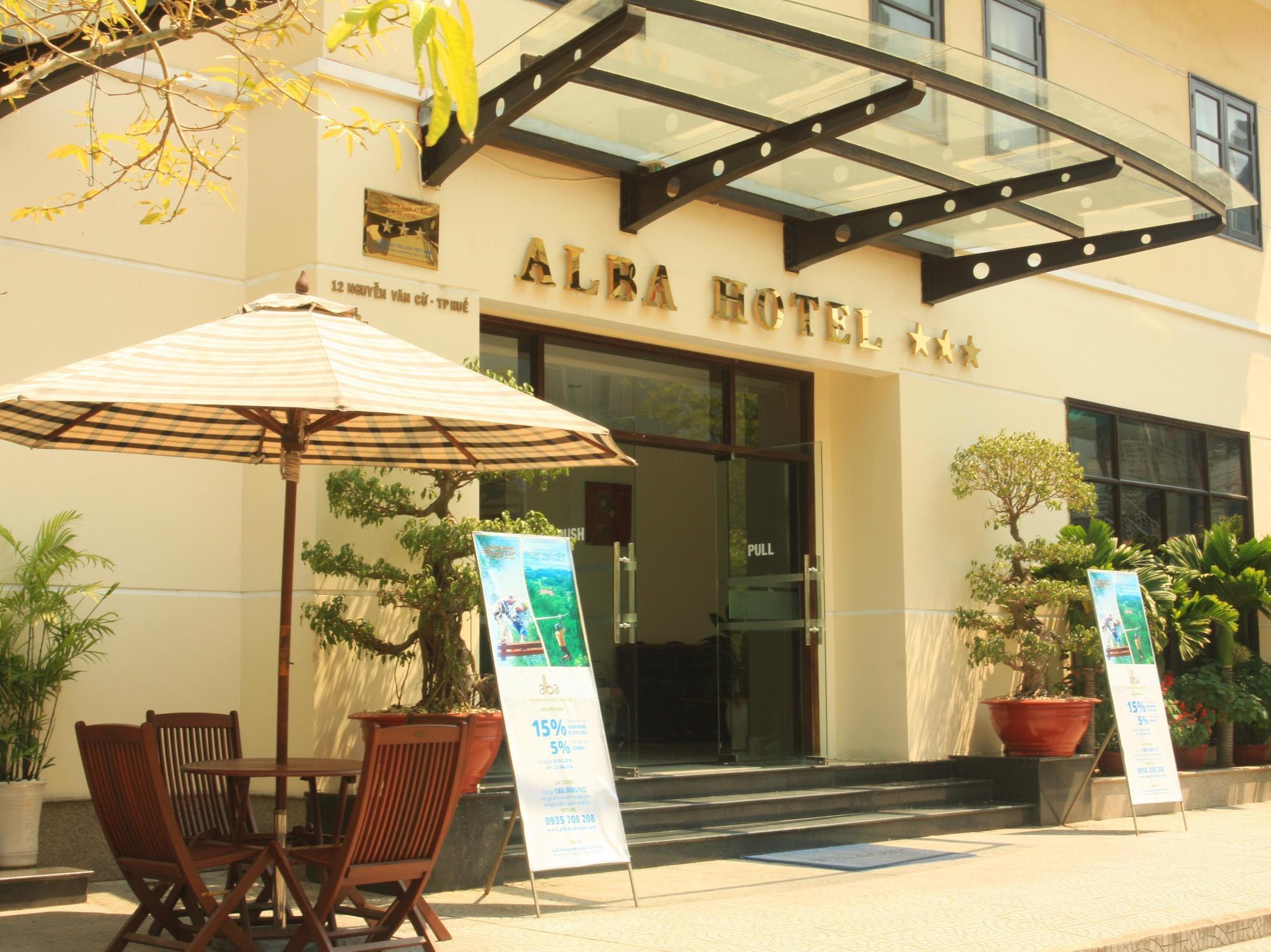 Alba Hotel Hué Extérieur photo